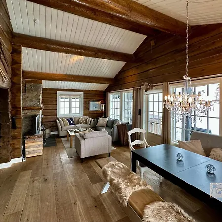Dom wakacyjny Large Family In In-out, Bbq, Terrace And Fireplace Hafjell